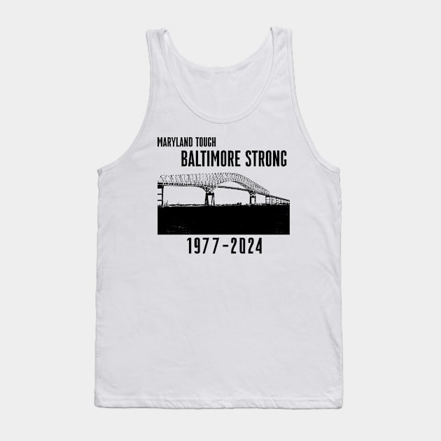 maryland tough baltimore strong Tank Top by Bread Barcc